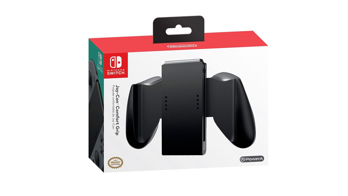 PowerA Joy-Con Comfort Grips for Nintendo Switch – Black